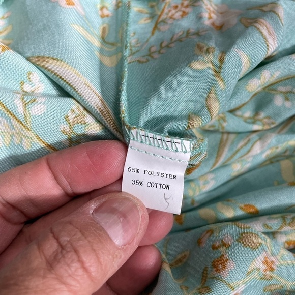 Zesica 100% Rayon Summer Wrap Dress Size small - Picture 6 of 10